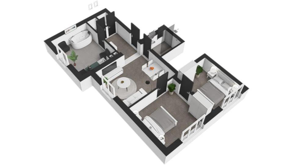 Apartmany Praha-Modrany ภายนอก รูปภาพ